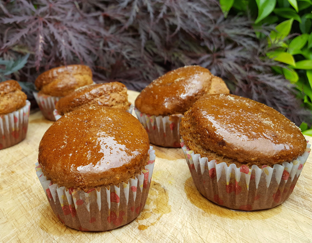 Bodzás-mandulás muffin