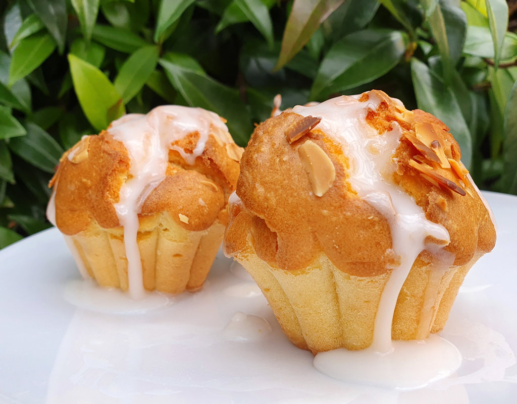 Citromos-mandulás muffin