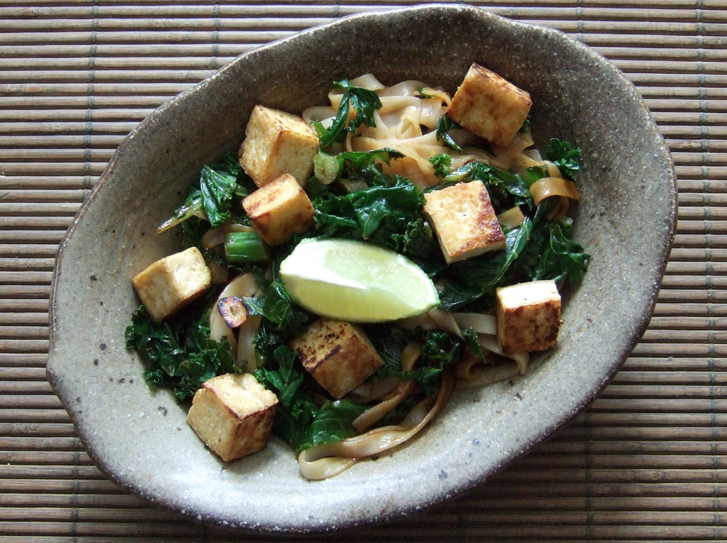 Káposztás tofu tészta