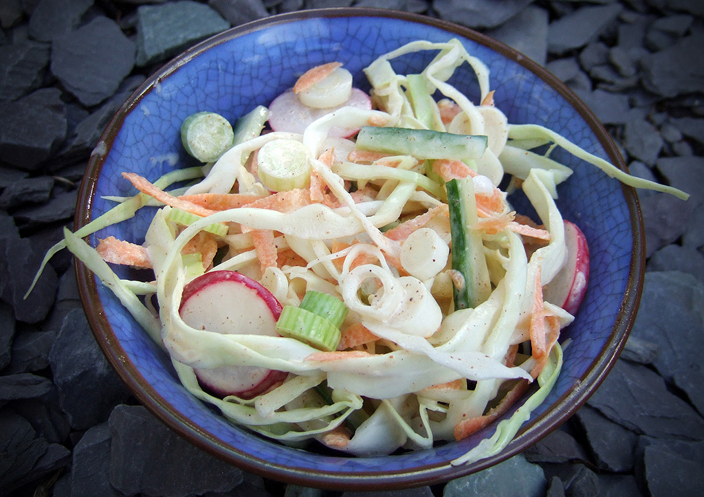 Kínai coleslaw saláta