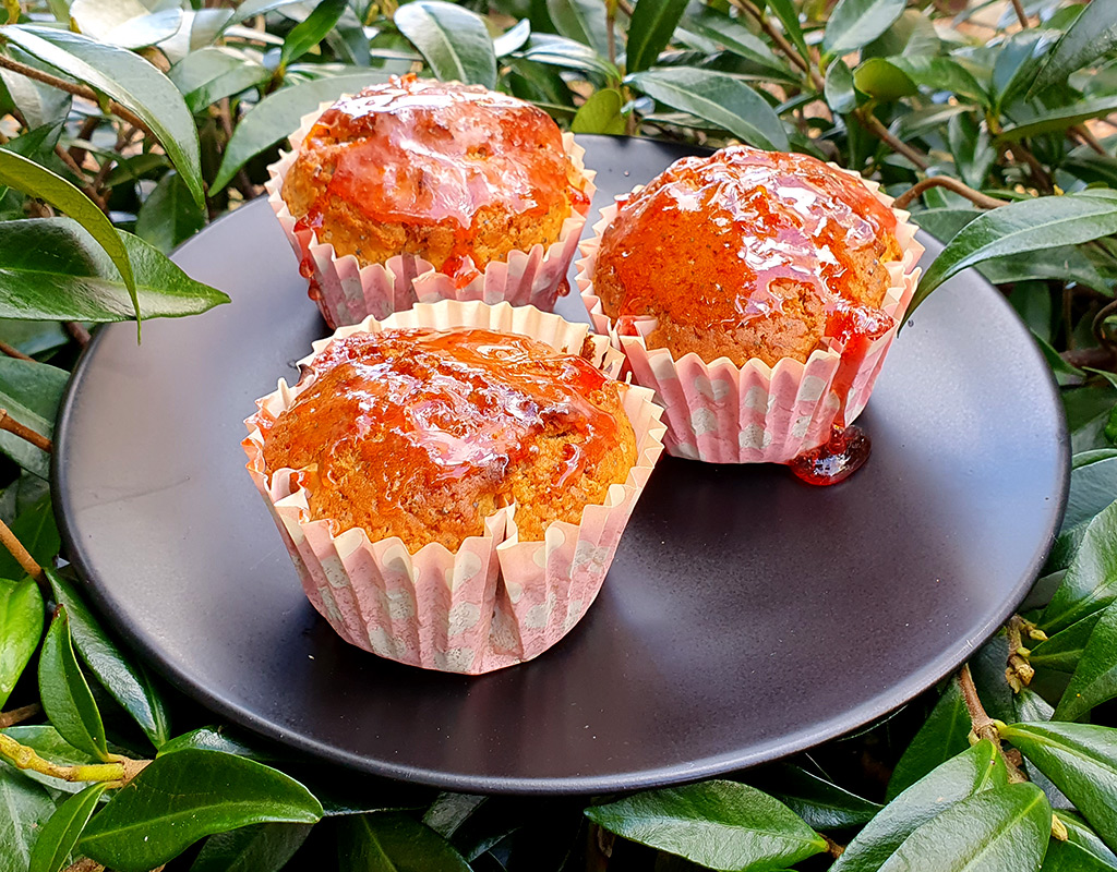 Narancsos mákos muffin