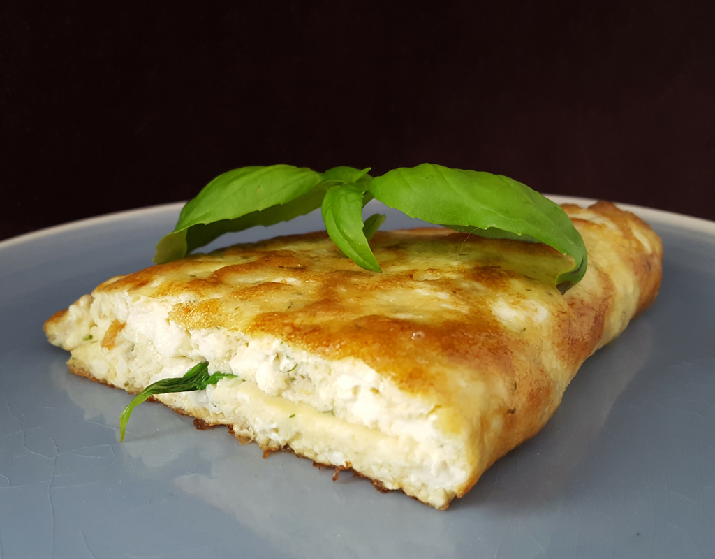Tofu és makréla omlett